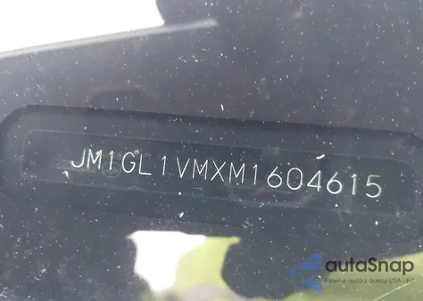 2021 Mazda Mazda6 Touring из США, поврежденный, VIN JM1GL1VMXM1604615